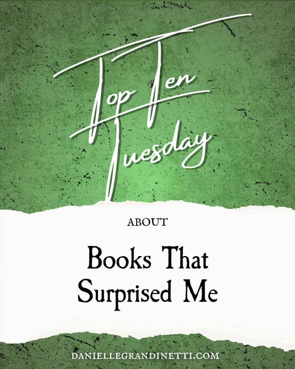 Top Ten Tuesday | Books That Surprised Me - Blog Post Social Post