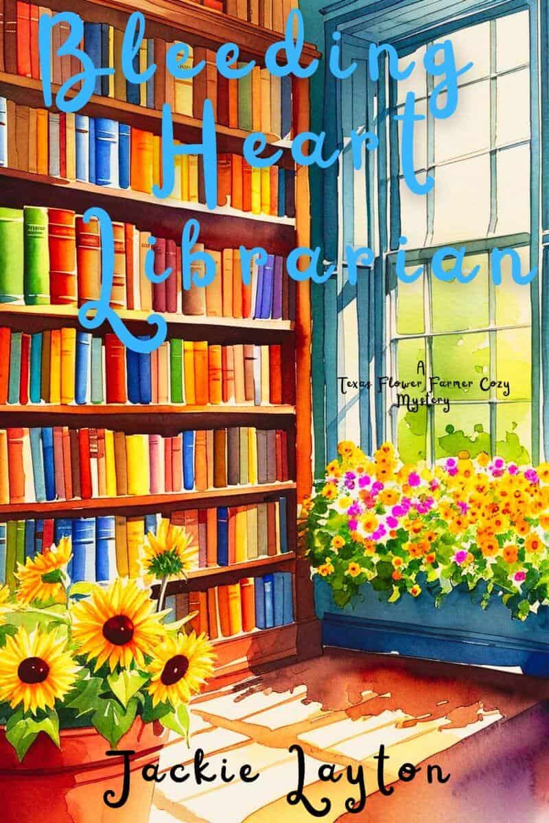 BLEEDING HEART LIBRARIAN cover concept 2