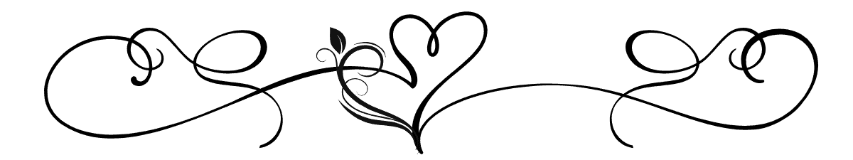 Danielle Grandinetti Divider heart scroll divider