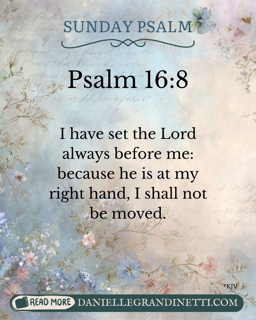 Sunday Psalm Blog Post Social Post